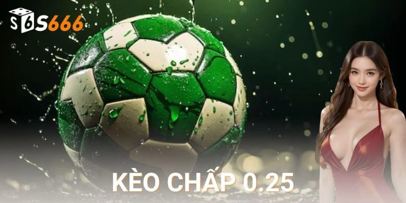 kèo chấp 0.25- S666